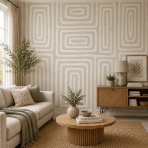 Linen Maze — Modern Wallpaper Dubai