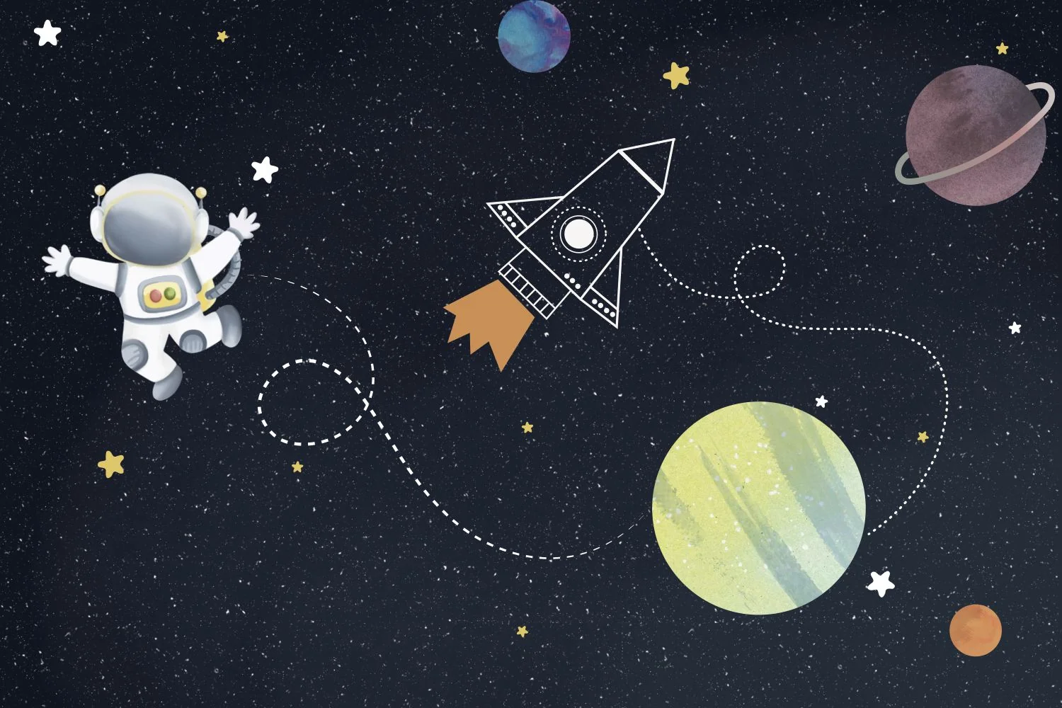Lunar Trail — Luxury Kids Wallpaper Dubai - Image 4