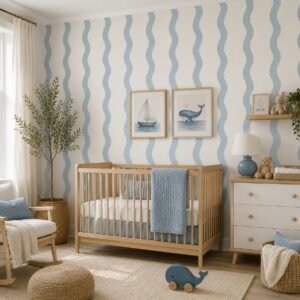 Marine Ripple — Modern Wallpaper Dubai
