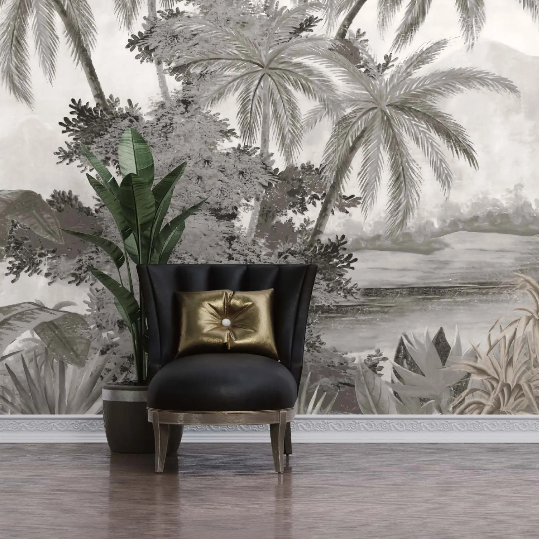 Mercury Vale — Luxury Floral Wallpaper Dubai - Image 2