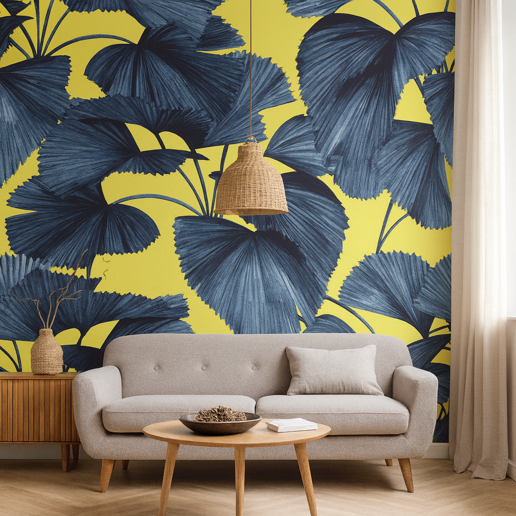 Midnight Tropic — Plain & Textured Wallpaper Dubai