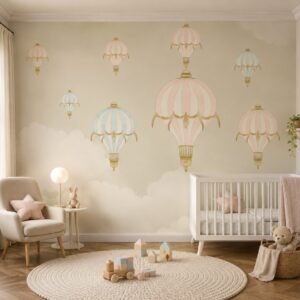Mint Aloft — Luxury Kids Wallpaper Dubai