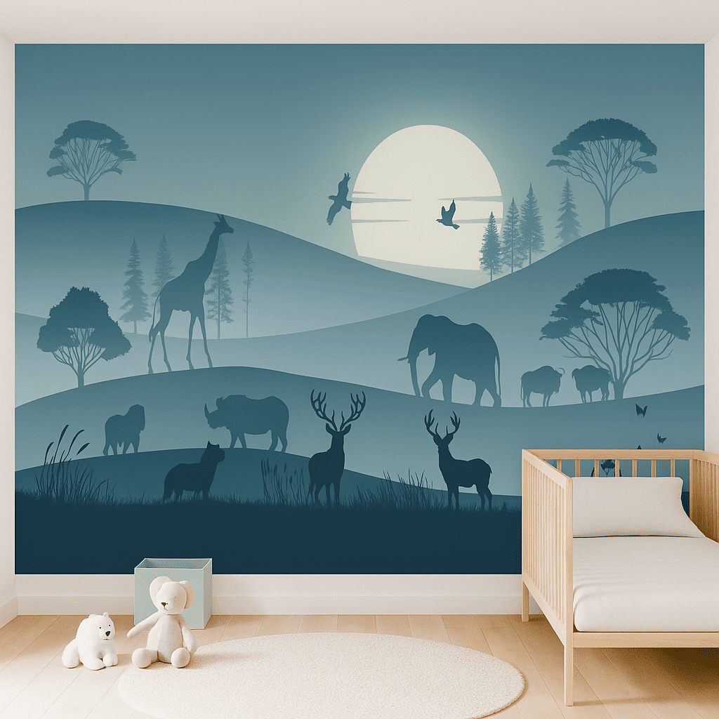 Moonrise Safari — Scenic Wallpaper Dubai - Image 3