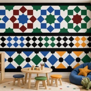 Moorish Geometry — Heritage Wallpaper Dubai