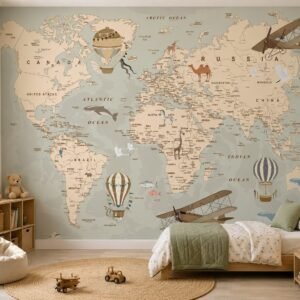 Nomad Skies — Luxury Kids Wallpaper Dubai