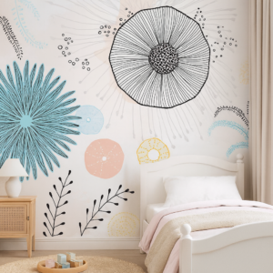 Ocean Bloom — Luxury Kids Wallpaper Dubai