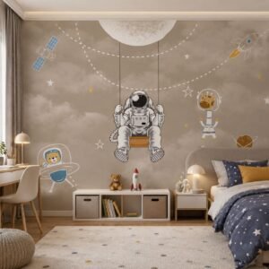Orbit Swing — Luxury Kids Wallpaper Dubai