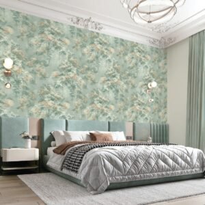 Verdant Reverie — Floral Wallpaper Dubai