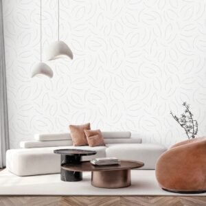 Ivory Loop — Plain & Textured Wallpaper Dubai
