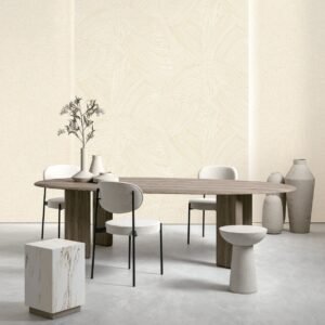 Woven Harmony — Plain & Textured Wallpaper Dubai