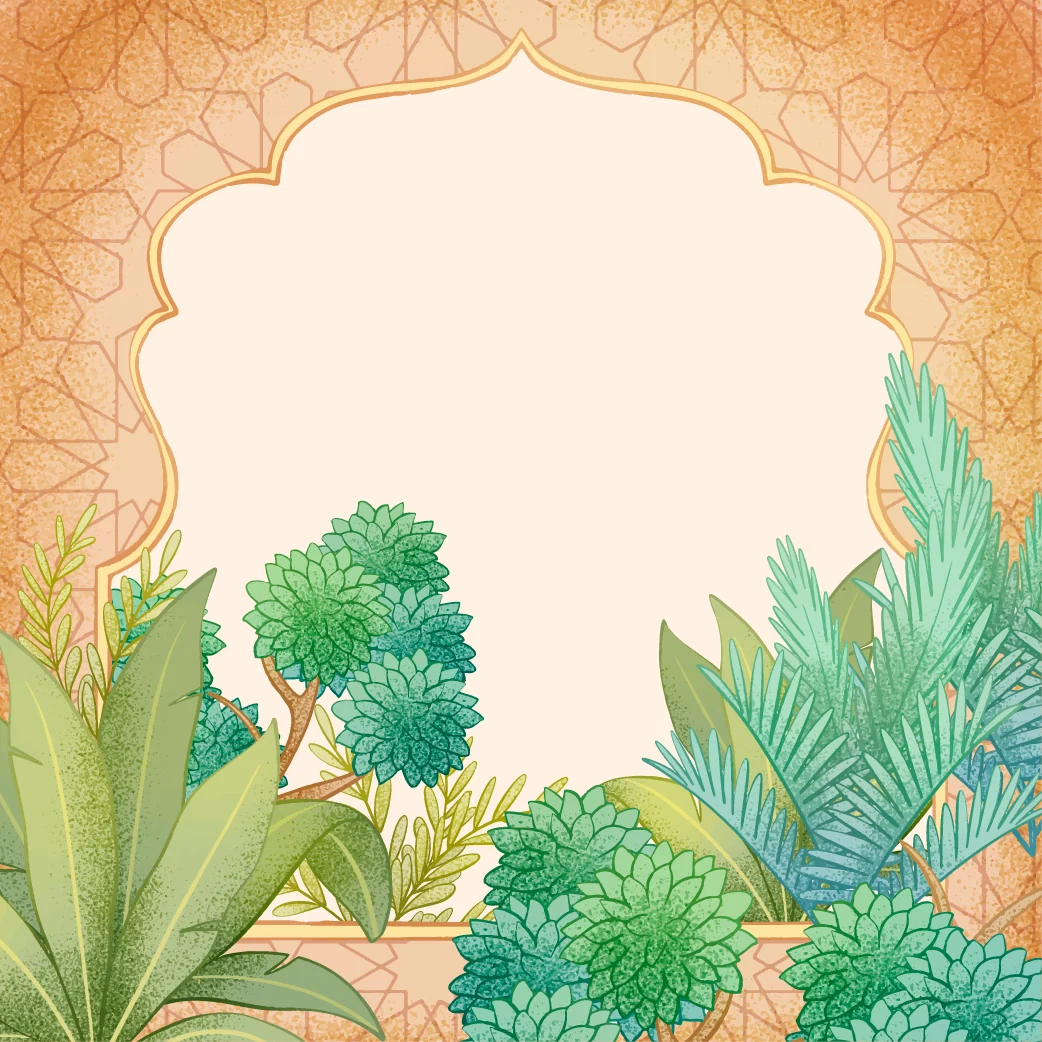 Palace Fronds — Luxury Floral Wallpaper Dubai - Image 2