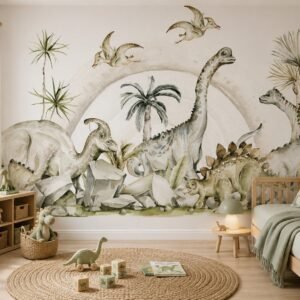 Palm Giants — Luxury Kids Wallpaper Dubai