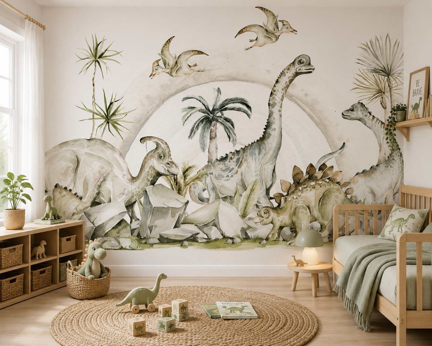 Palm Giants — Luxury Kids Wallpaper Dubai