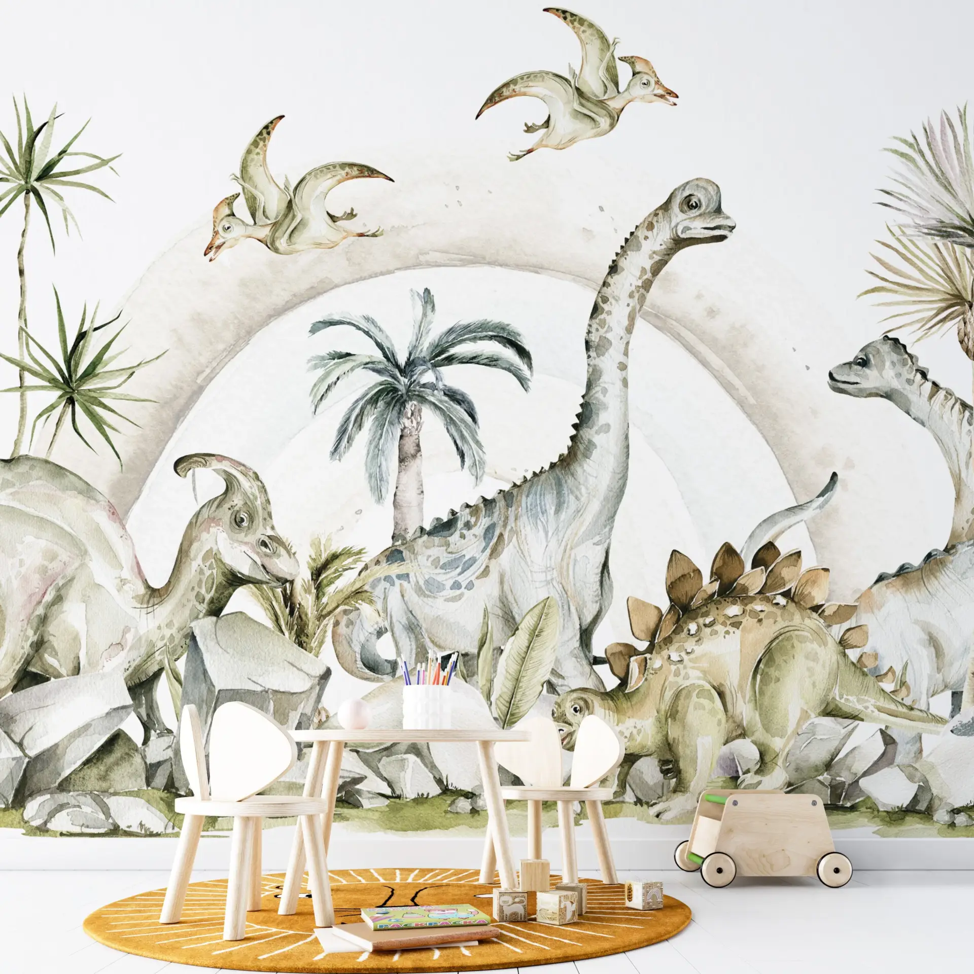 Palm Giants — Luxury Kids Wallpaper Dubai - Image 2