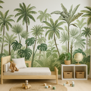 Palm Retreat — Luxury Kids Wallpaper Dubai