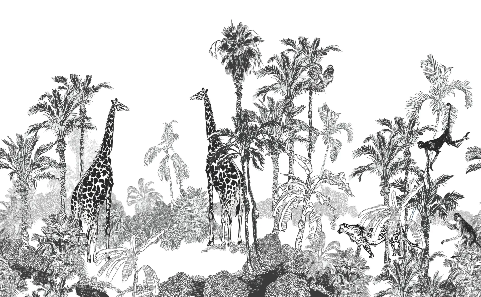 Palmera Fauna — Luxury Floral Wallpaper Dubai - Image 2