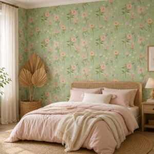 Pastel Picotee — Luxury Kids Wallpaper Dubai