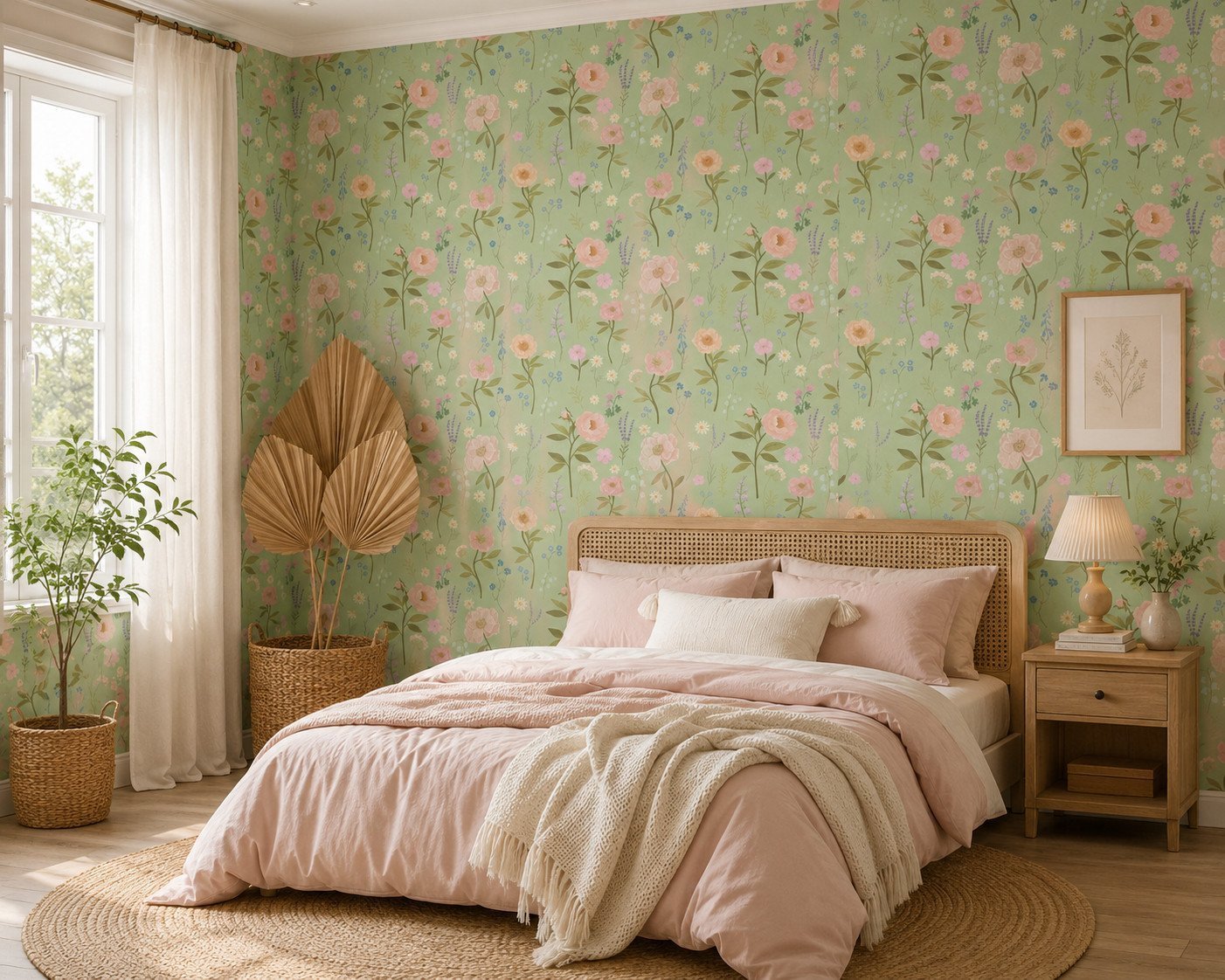 Pastel Picotee — Luxury Kids Wallpaper Dubai