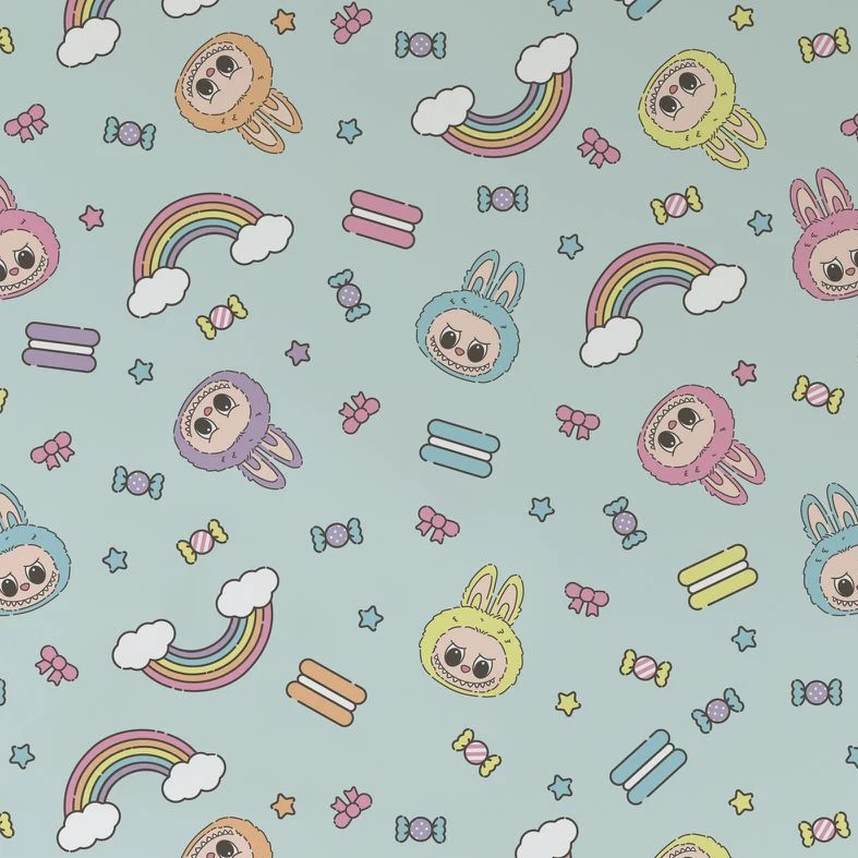 Pastel Trinkets — Luxury Kids Wallpaper Dubai - Image 3