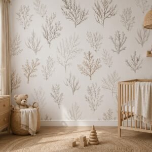 Pelagic Lace — Luxury Kids Wallpaper Dubai