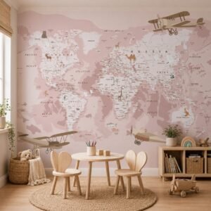 Petal Airways — Luxury Kids Wallpaper Dubai