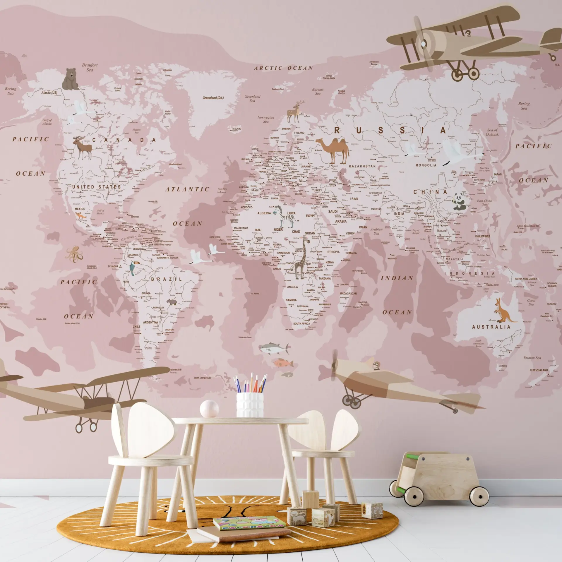 Petal Airways — Luxury Kids Wallpaper Dubai - Image 2