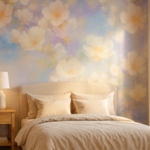 Petal Whisper — Luxury Floral Wallpaper Dubai
