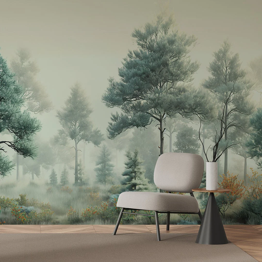 Pineglass Grove — Luxury Floral Wallpaper Dubai - Image 3
