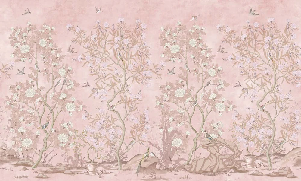 Powdered Blossom — Luxury Floral Wallpaper Dubai - Image 2
