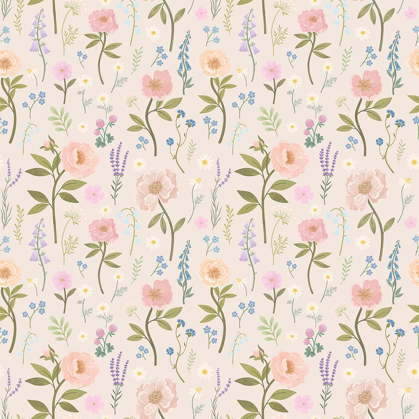 Primrose Verse — Luxury Floral Wallpaper Dubai - Image 2