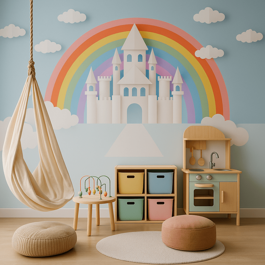 Prism Palace — Luxury Kids Wallpaper Dubai