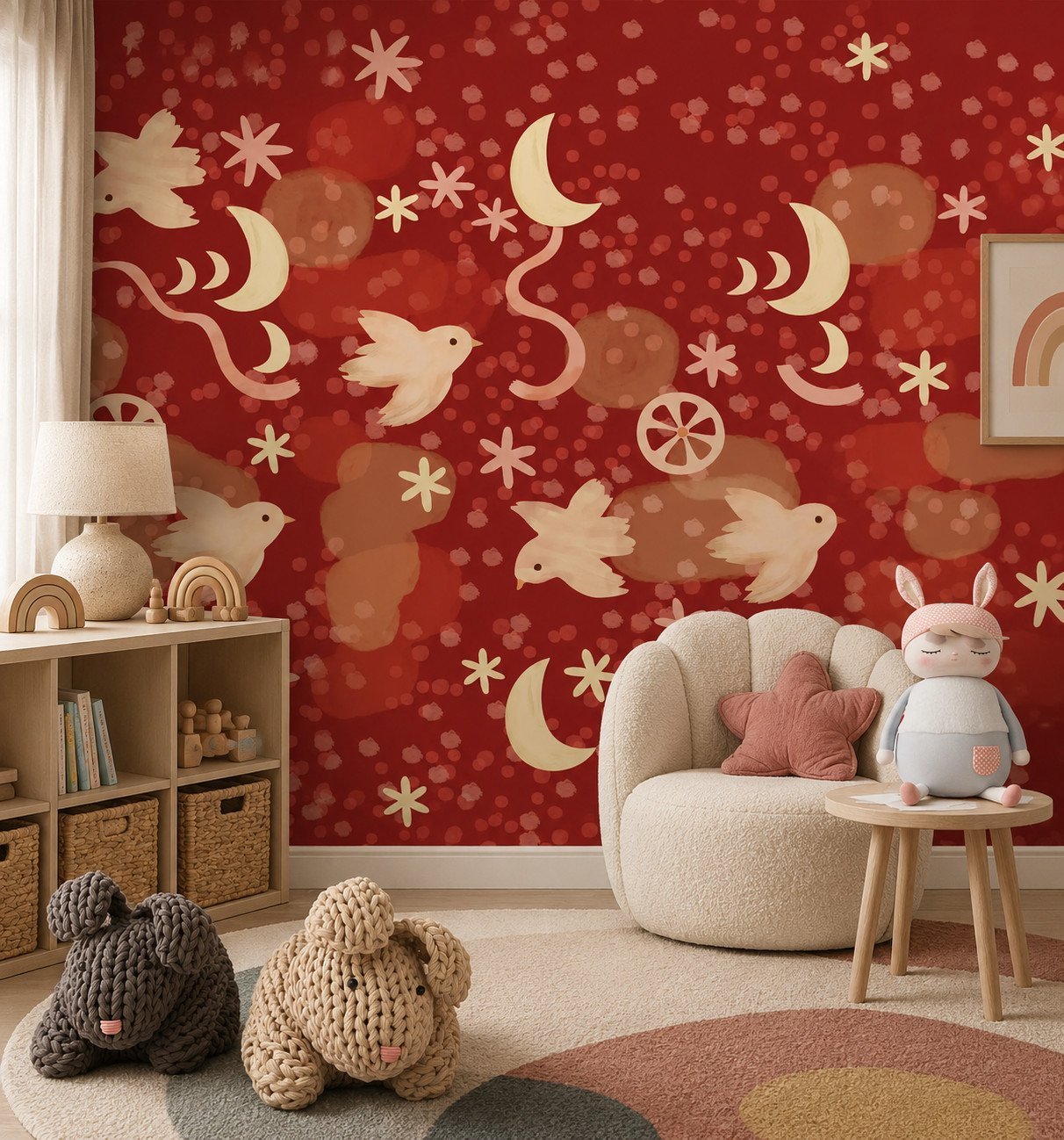 Rouge Starflight — Luxury Kids Wallpaper Dubai