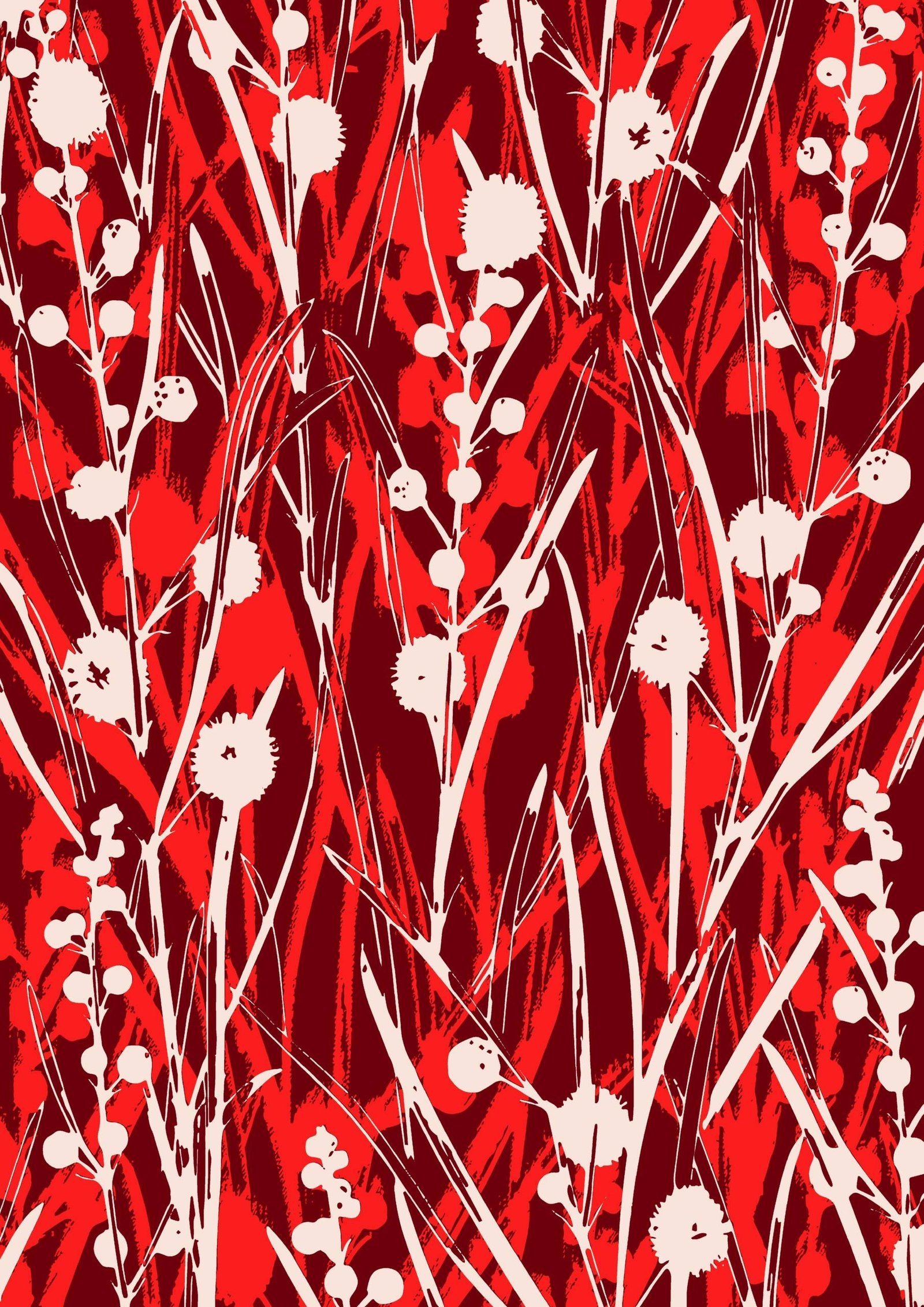 Royal Ember — Luxury Floral Wallpaper Dubai - Image 4
