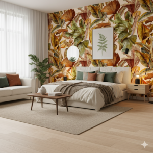 Rustic Jungle — Luxury Floral Wallpaper Dubai