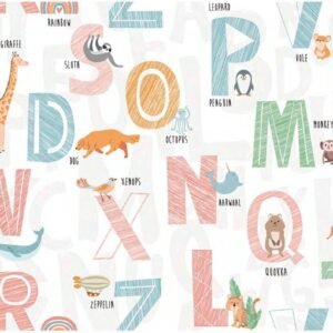Alphabet Zoo — Kids Standard Wallpaper Dubai