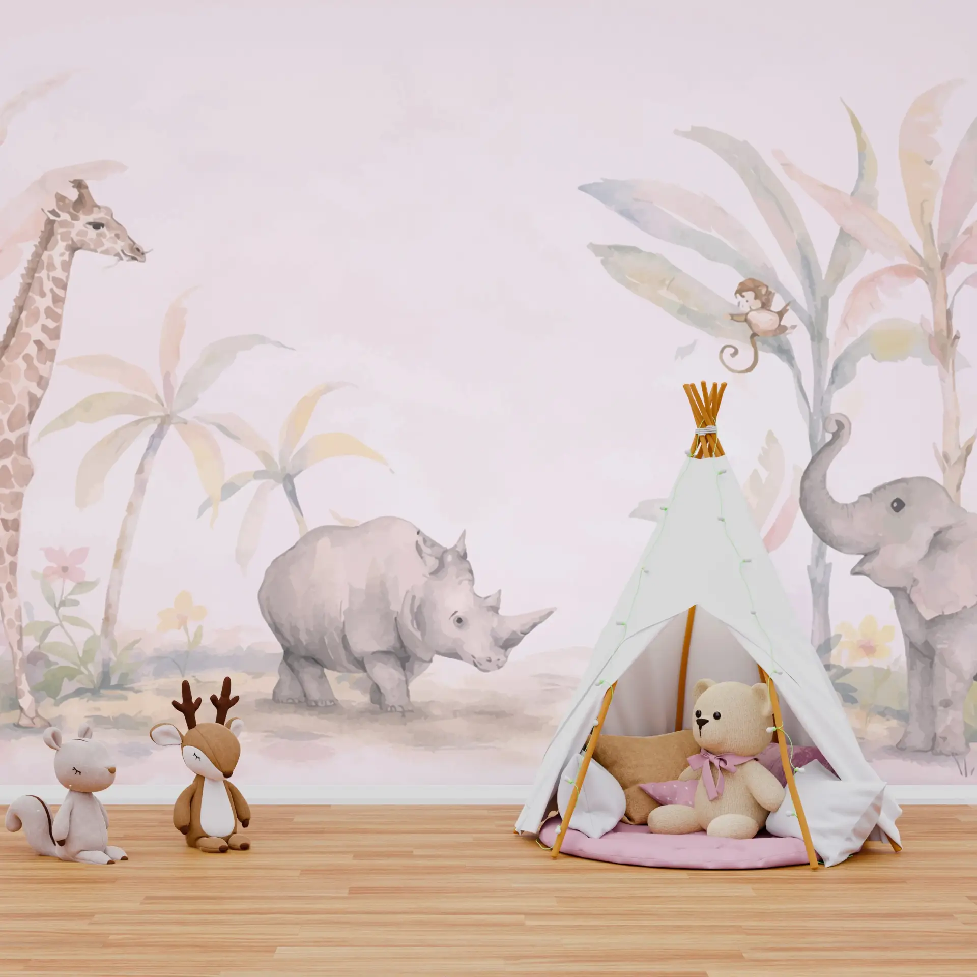 Safari Fresco — Luxury Kids Wallpaper Dubai - Image 2