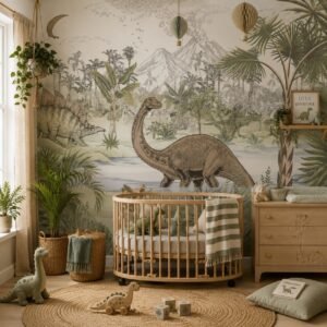 Saurian Valley — Luxury Kids Wallpaper Dubai