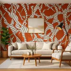 Sedona Leaf — Modern Wallpaper Dubai
