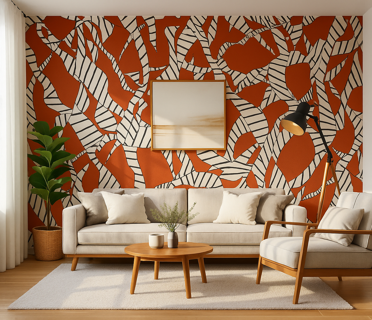Sedona Leaf — Modern Wallpaper Dubai