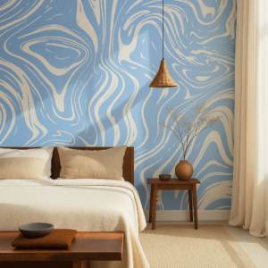Serene Current — Modern Wallpaper Dubai