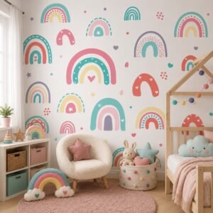 Sherbet Arches — Luxury Kids Wallpaper Dubai
