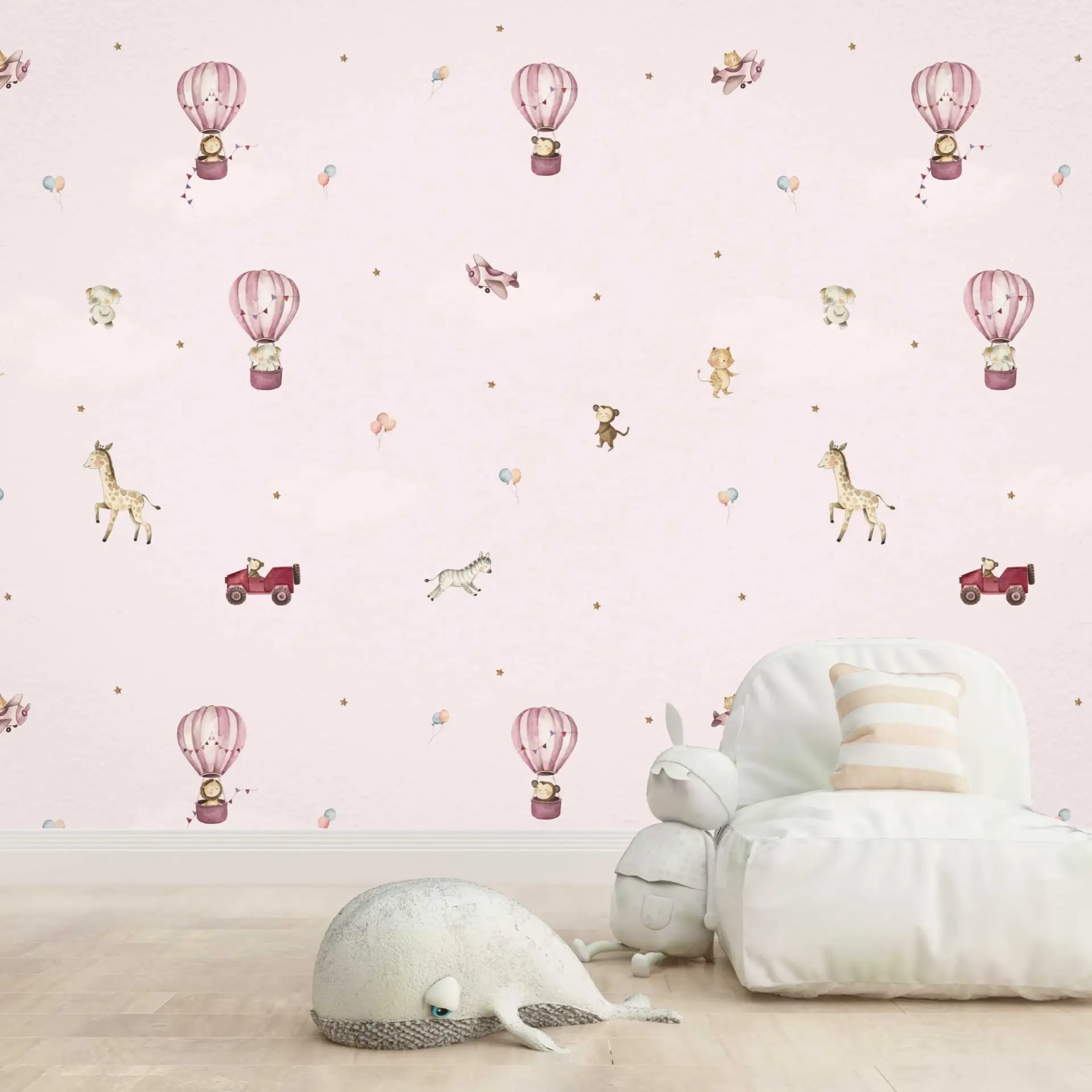 Skybound Playmates — Luxury Kids Wallpaper Dubai - Image 3