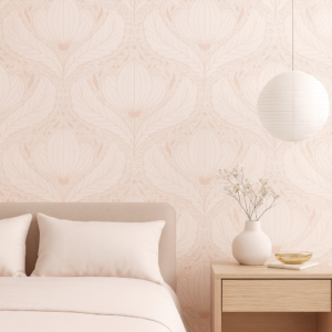 Soft Bloom — Luxury Floral Wallpaper Dubai