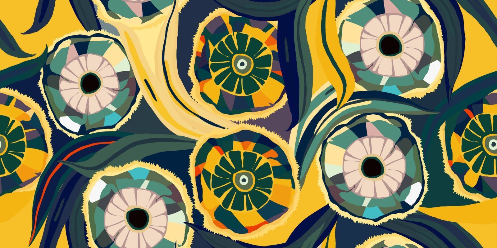 Solar Bloom — Plain & Textured Wallpaper Dubai - Image 2