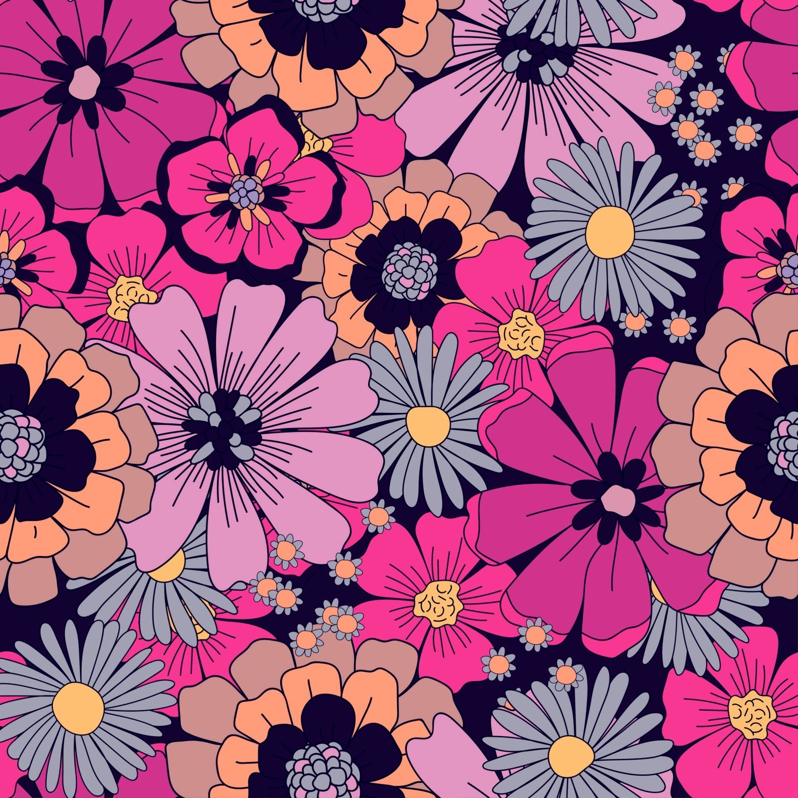 Sunshine Floral — Luxury Floral Wallpaper Dubai - Image 4