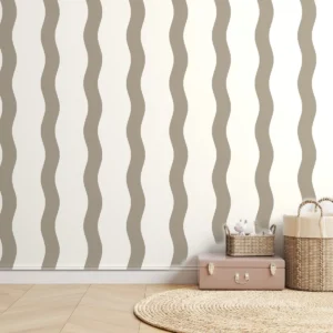 Taupe Current — Modern Wallpaper Dubai