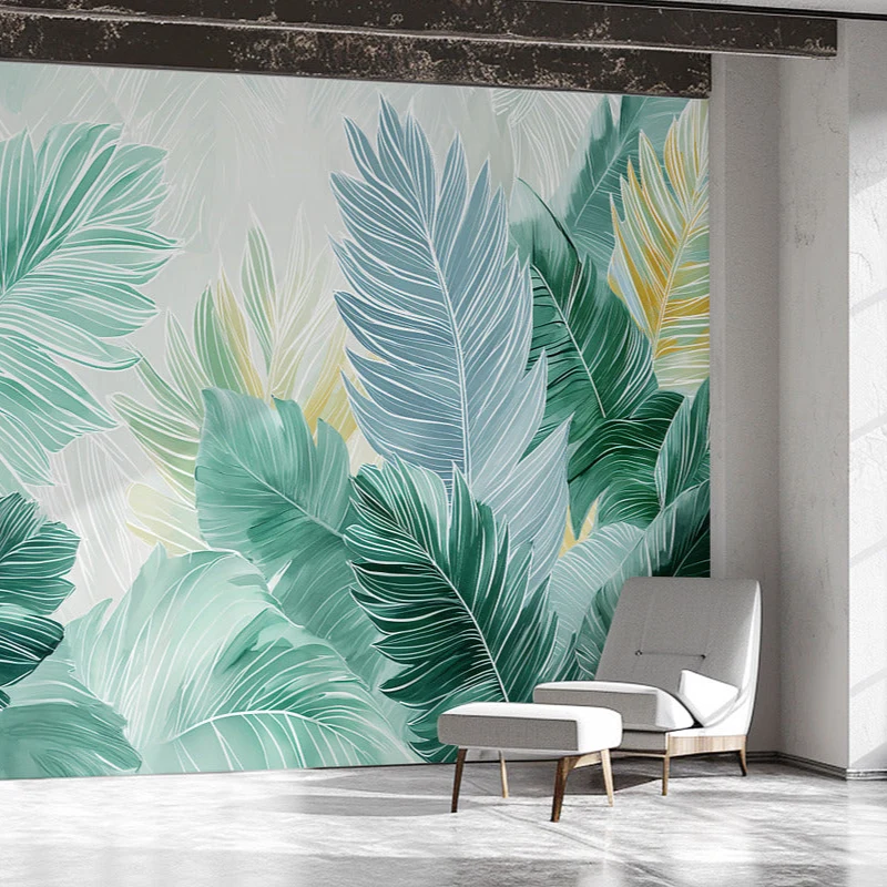 Tidal Palms — Luxury Floral Wallpaper Dubai - Image 4