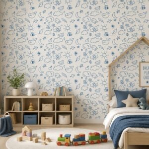Tiny Motifs — Luxury Kids Wallpaper Dubai