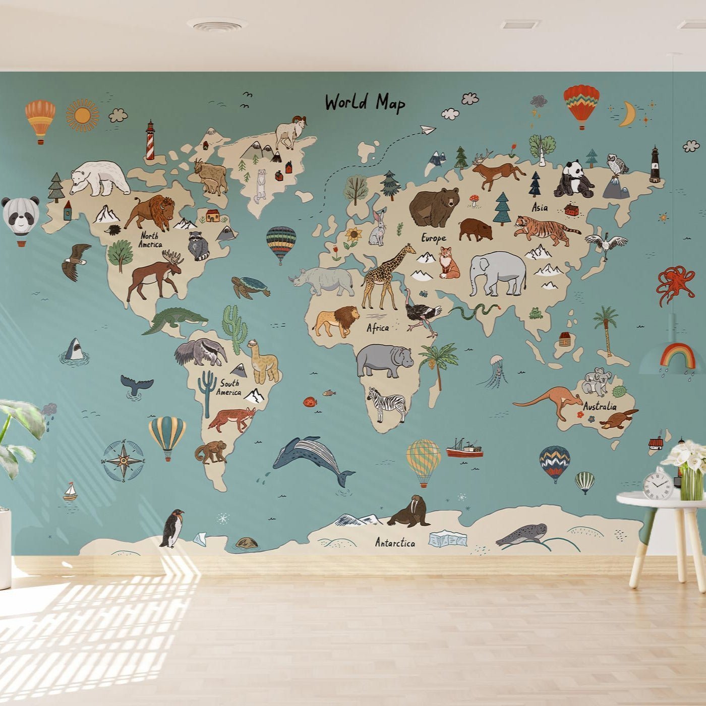 Tiny Travelers — Luxury Kids Wallpaper Dubai - Image 5