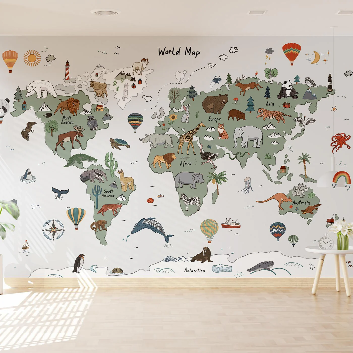 Tiny Travelers — Luxury Kids Wallpaper Dubai - Image 2